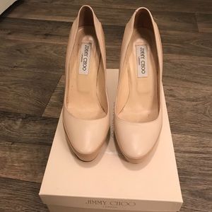 Jimmy Choo Nude lump
